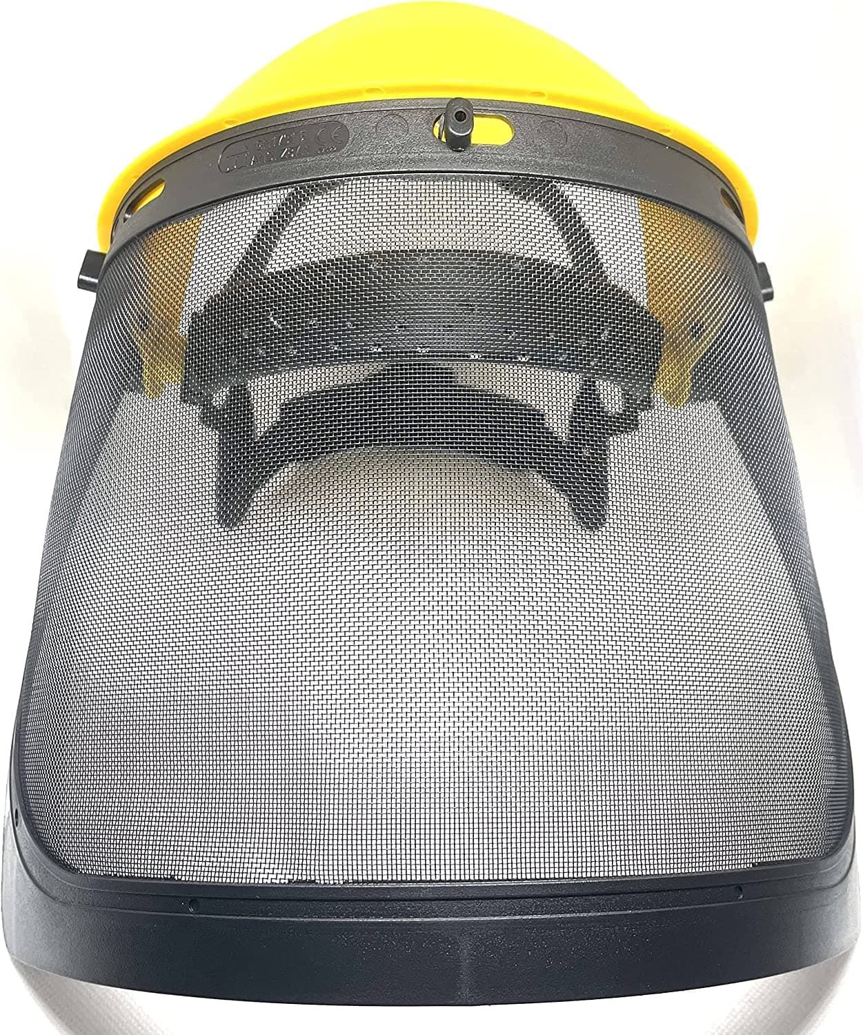 Careta Desbrozadora Motosierra Doble Regulacion Malla Reforzada Protector Facial Metálica con Refuerzo Inferior Anti Arrugamiento - Imagen 2